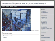 Tablet Screenshot of jacquesvalles.com